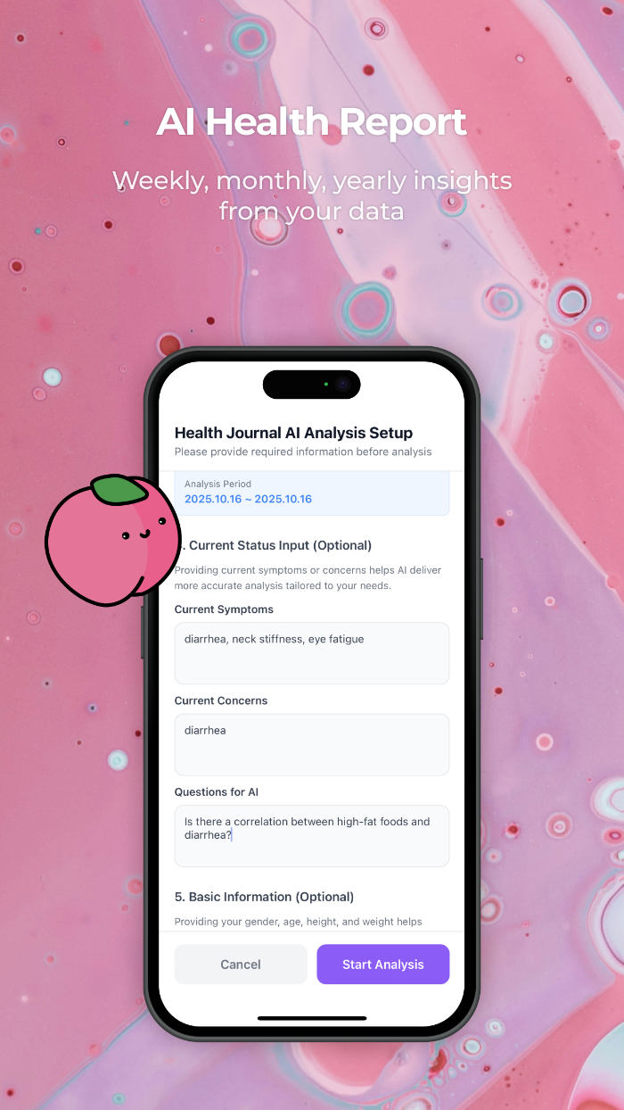 AI Comprehensive Health Data Analysis